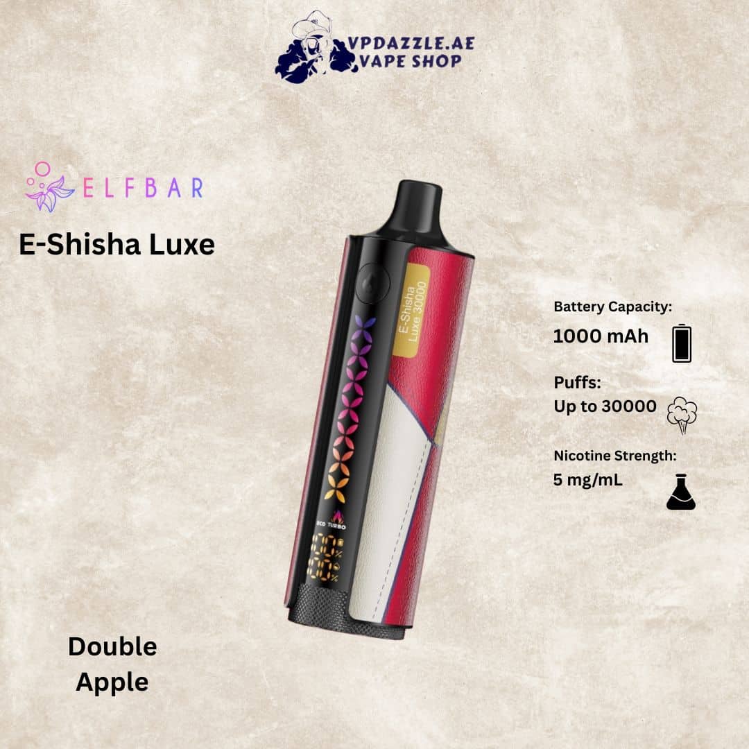 Elfbar E-Shisha Luxe Double Apple 30000 Puffs