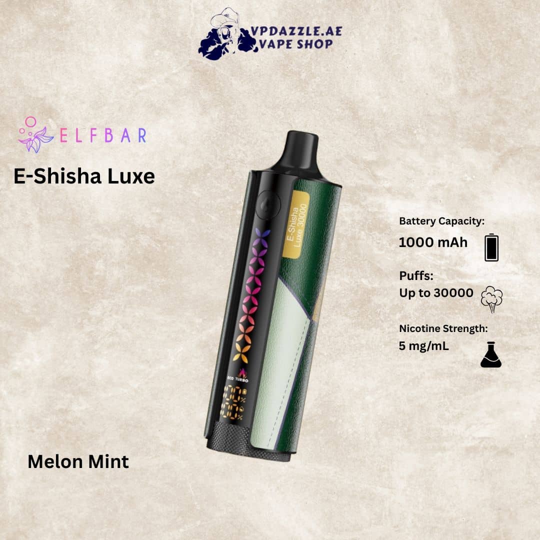Elfbar E-Shisha Luxe Melon Mint 30000 Puffs