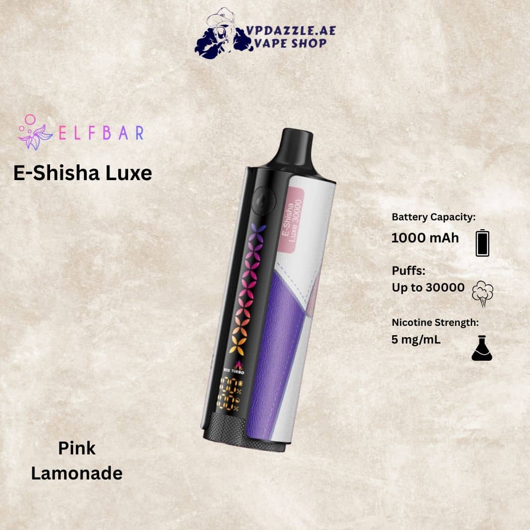 Elfbar E-Shisha Luxe Pink Lamonade 30000 Puffs