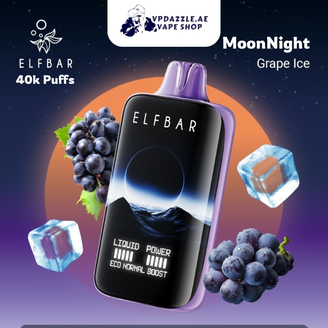 Elfbar MoonNight Grape Ice 40k Puffs
