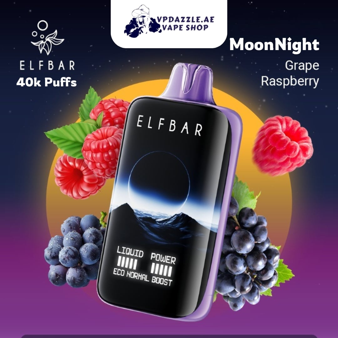 Elfbar MoonNight Grape Raspberry 40k Puffs