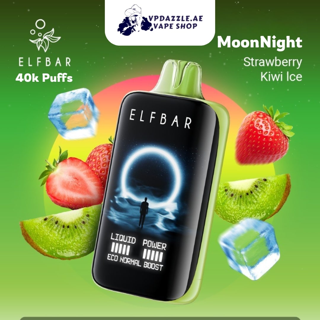 Elfbar MoonNight Strawberry Kiwi Ice 40k Puffs