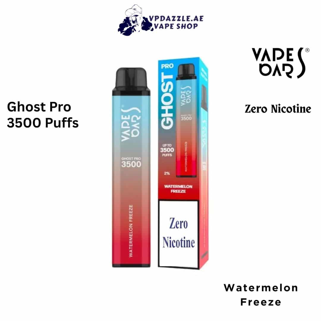 Ghost pro 3500 puffs Watermelon Freeze Zero Nicotine