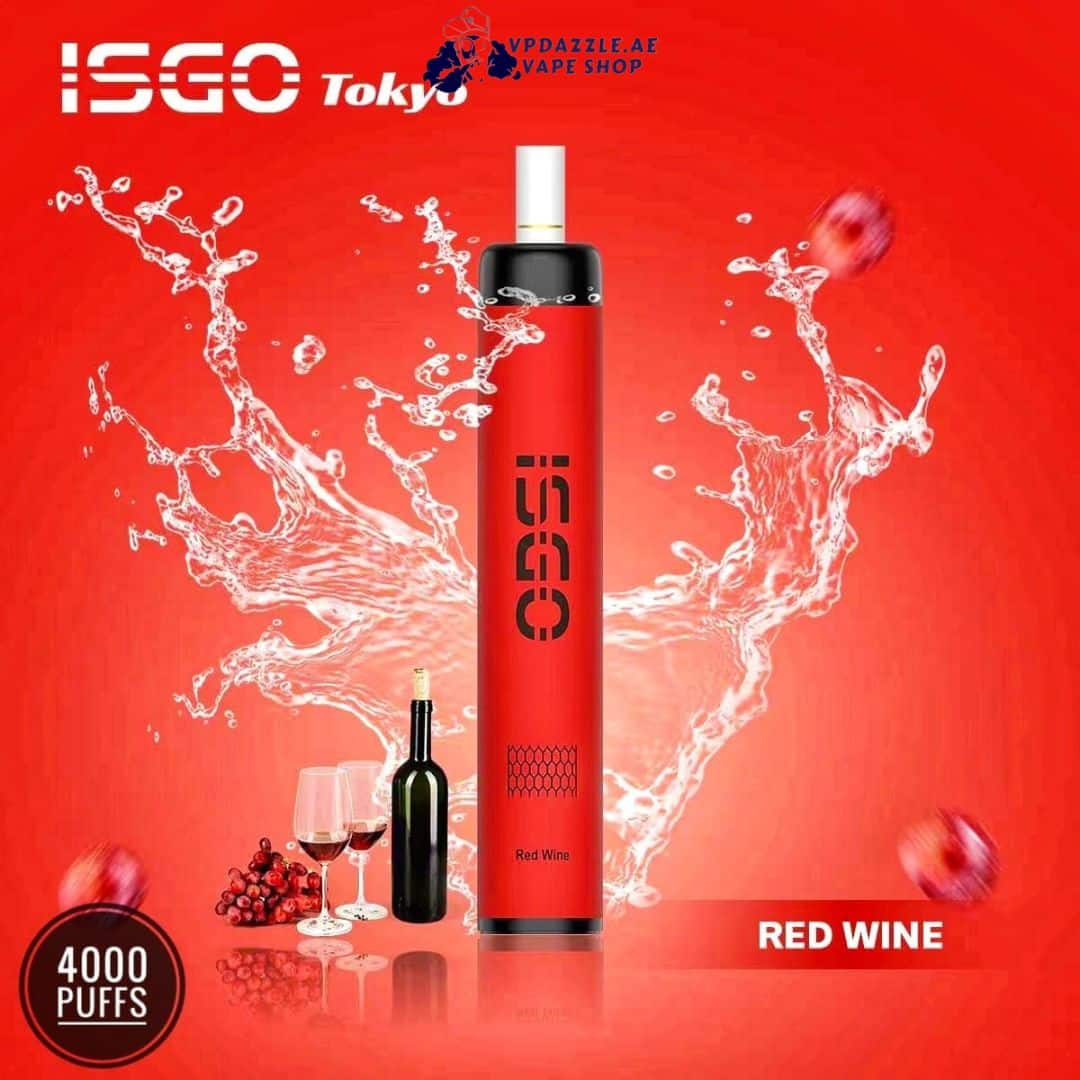 Isgo Tokyo Red Wine 4000 puffs