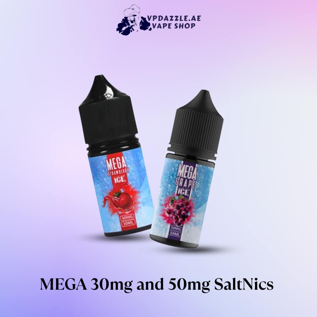 MEGA 30mg and 50mg 30ml Salt Nicotine E-juice
