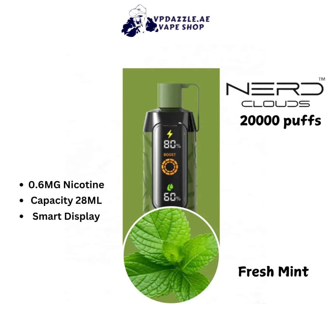 Nerd cloud Fresh Mint 20k puffs