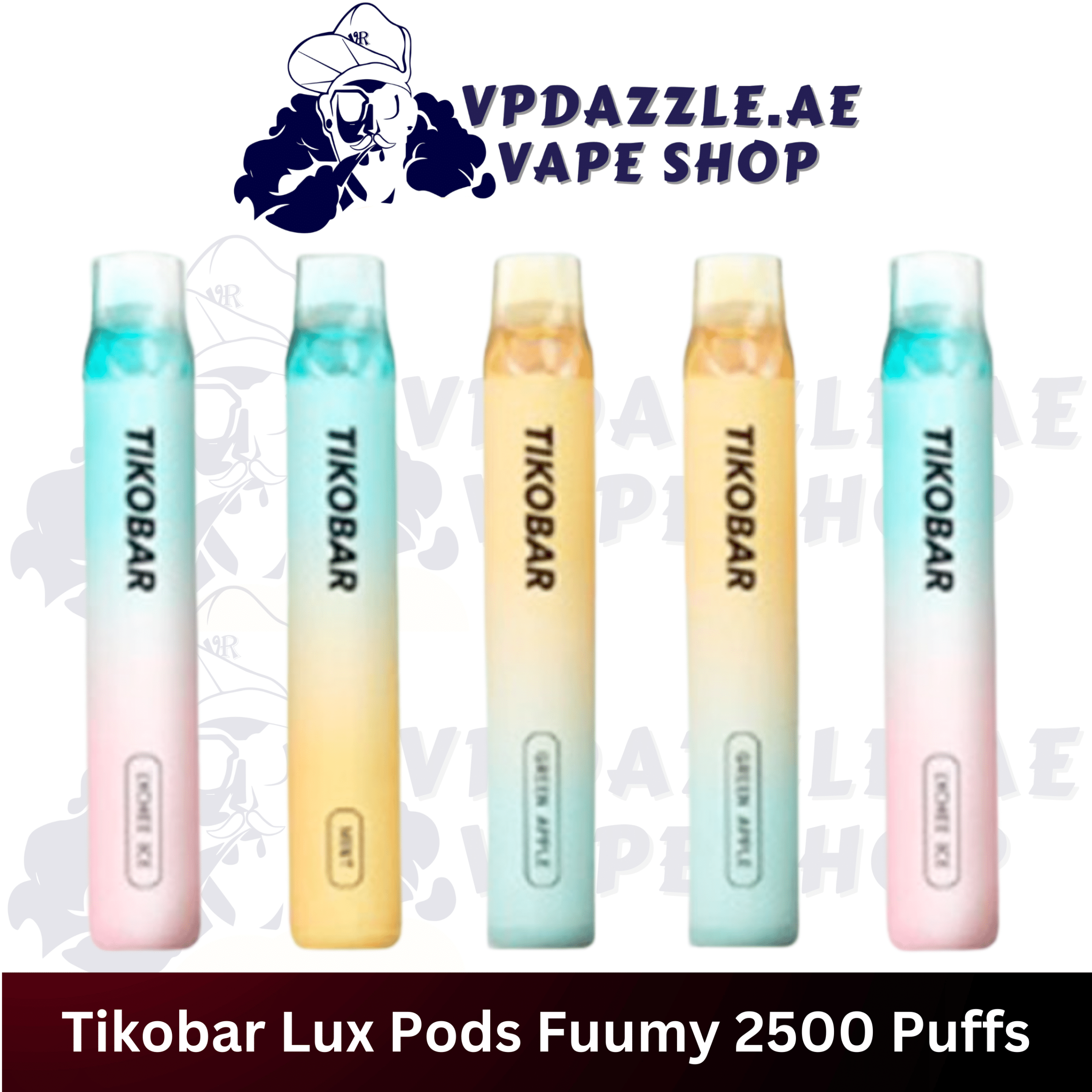 Tikobar Lux Disposable Pod 2500 Puffs
