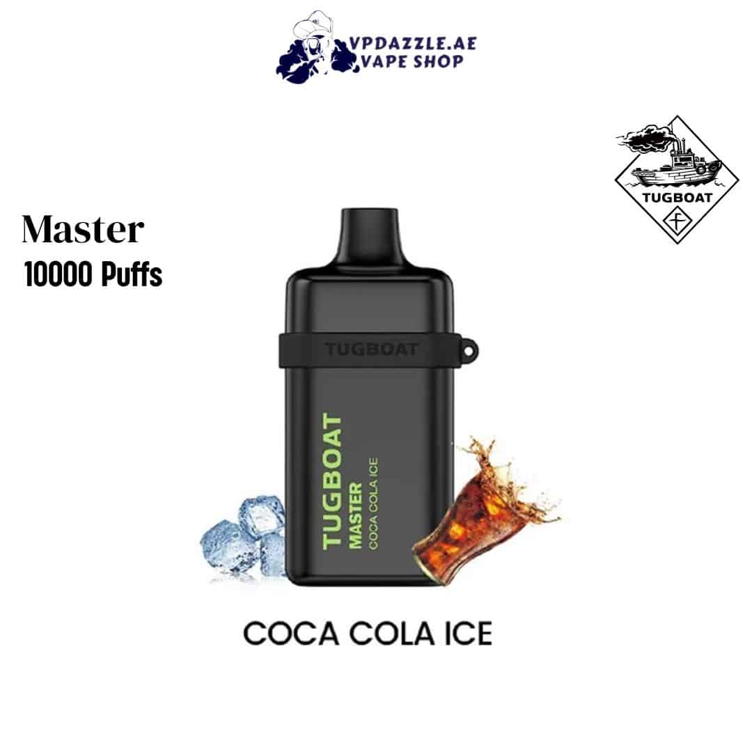 Tugboat Master Coca Cola Ice 10000 Puffs