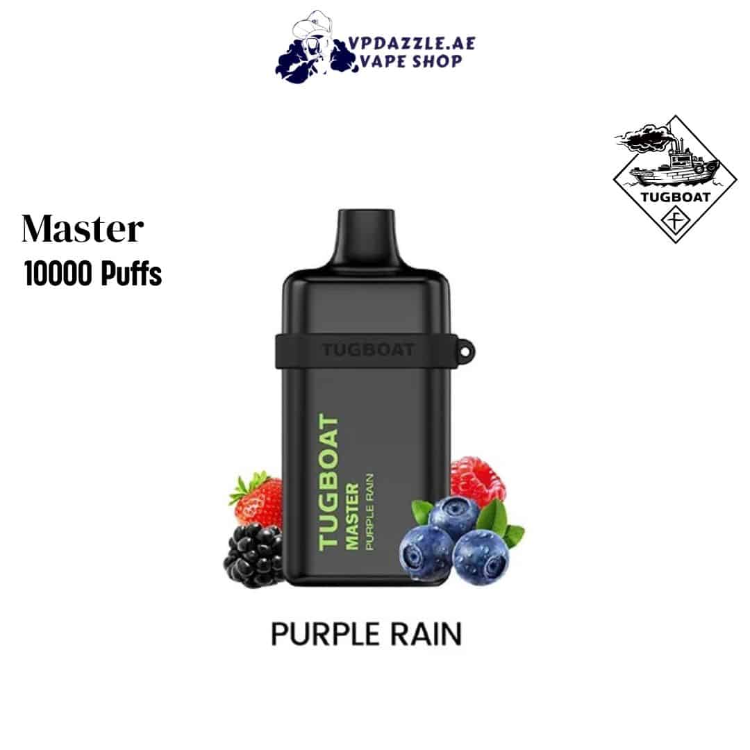 Tugboat Master Purple Rain 10000 Puffs