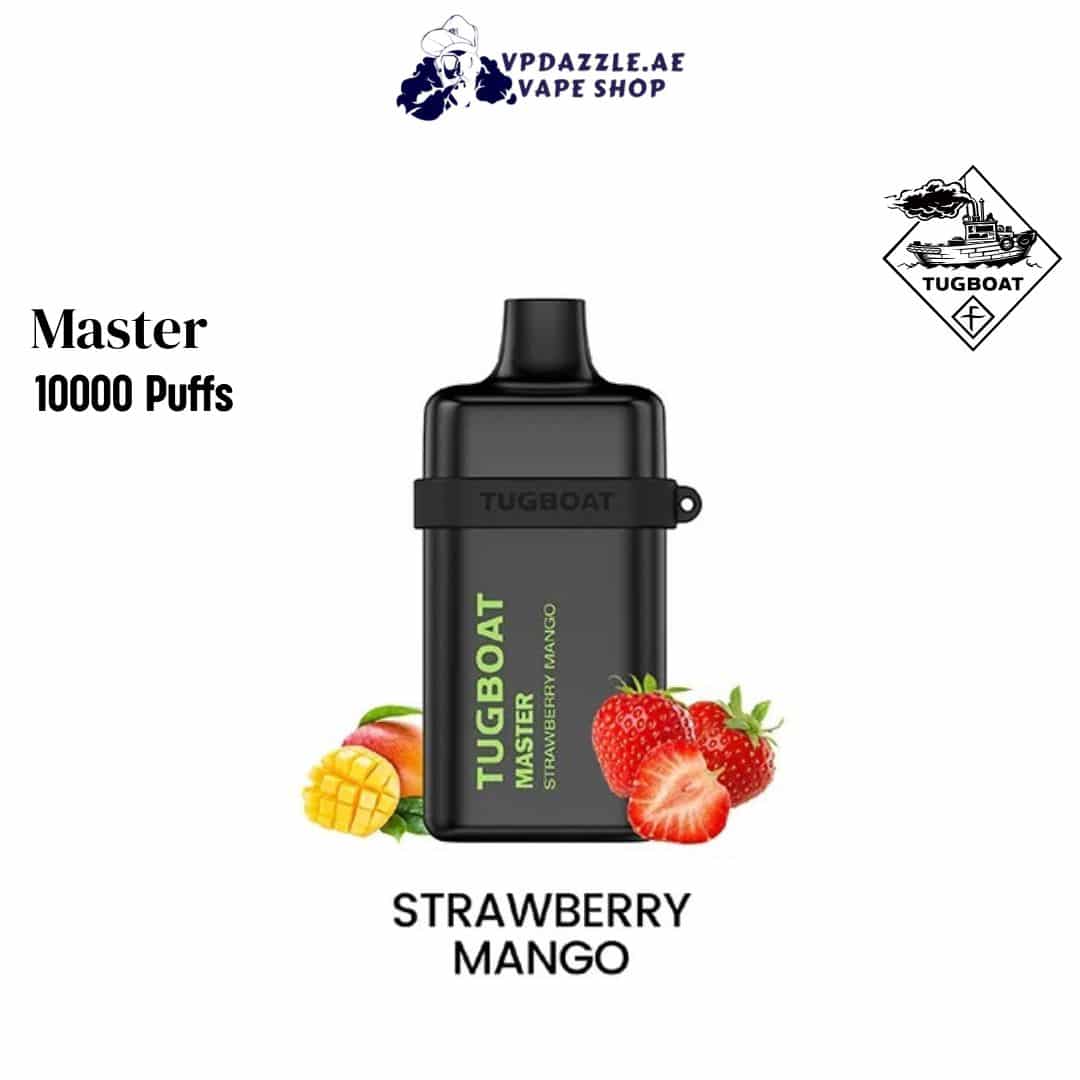 Tugboat Master Strawberry Mango 10000 Puffs