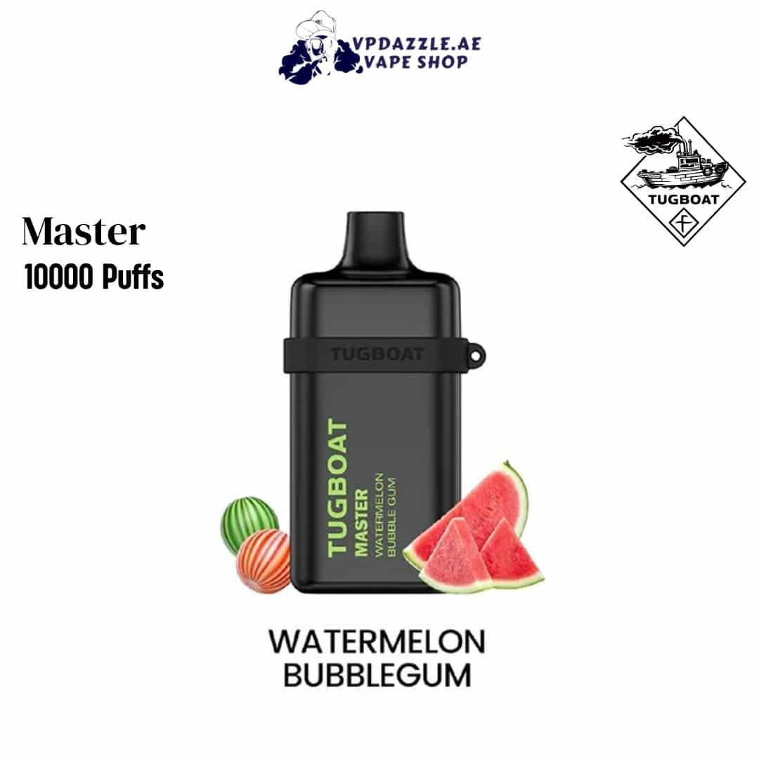 Tugboat Master Watermelon Bubblegum 10000 Puffs