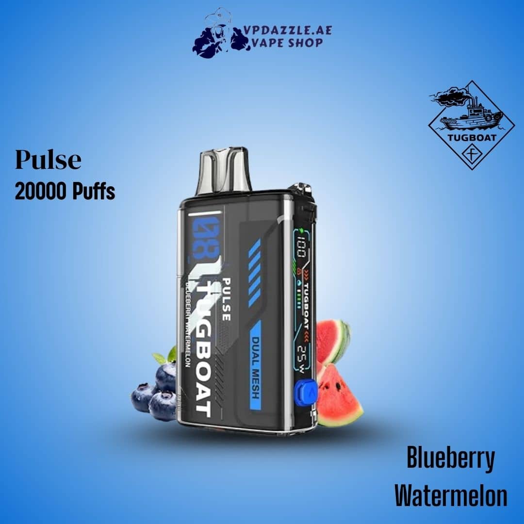 Tugboat Pulse Blueberry Watermelon 20000 Puffs