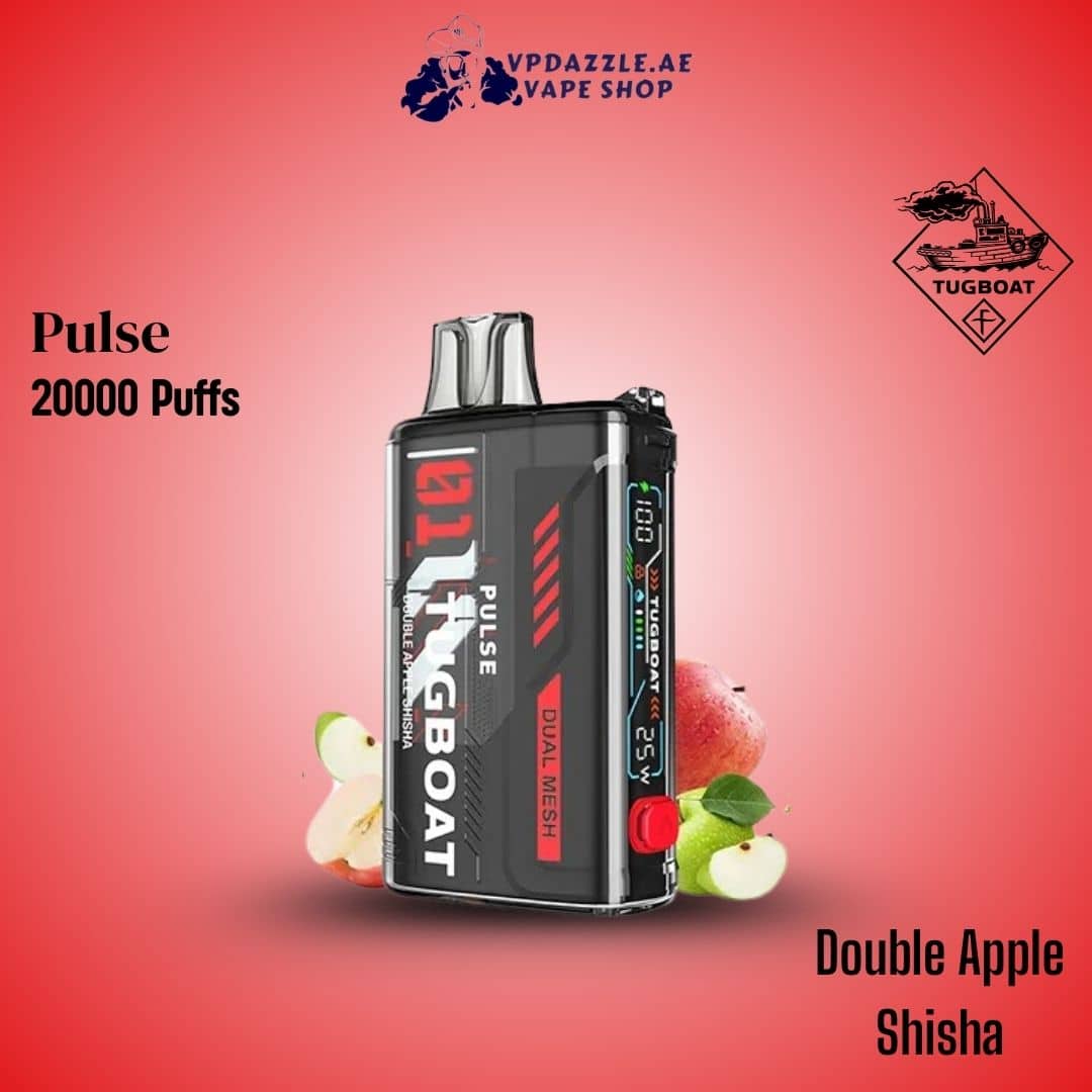 Tugboat Pulse Double Apple Shisha 20000 Puffs