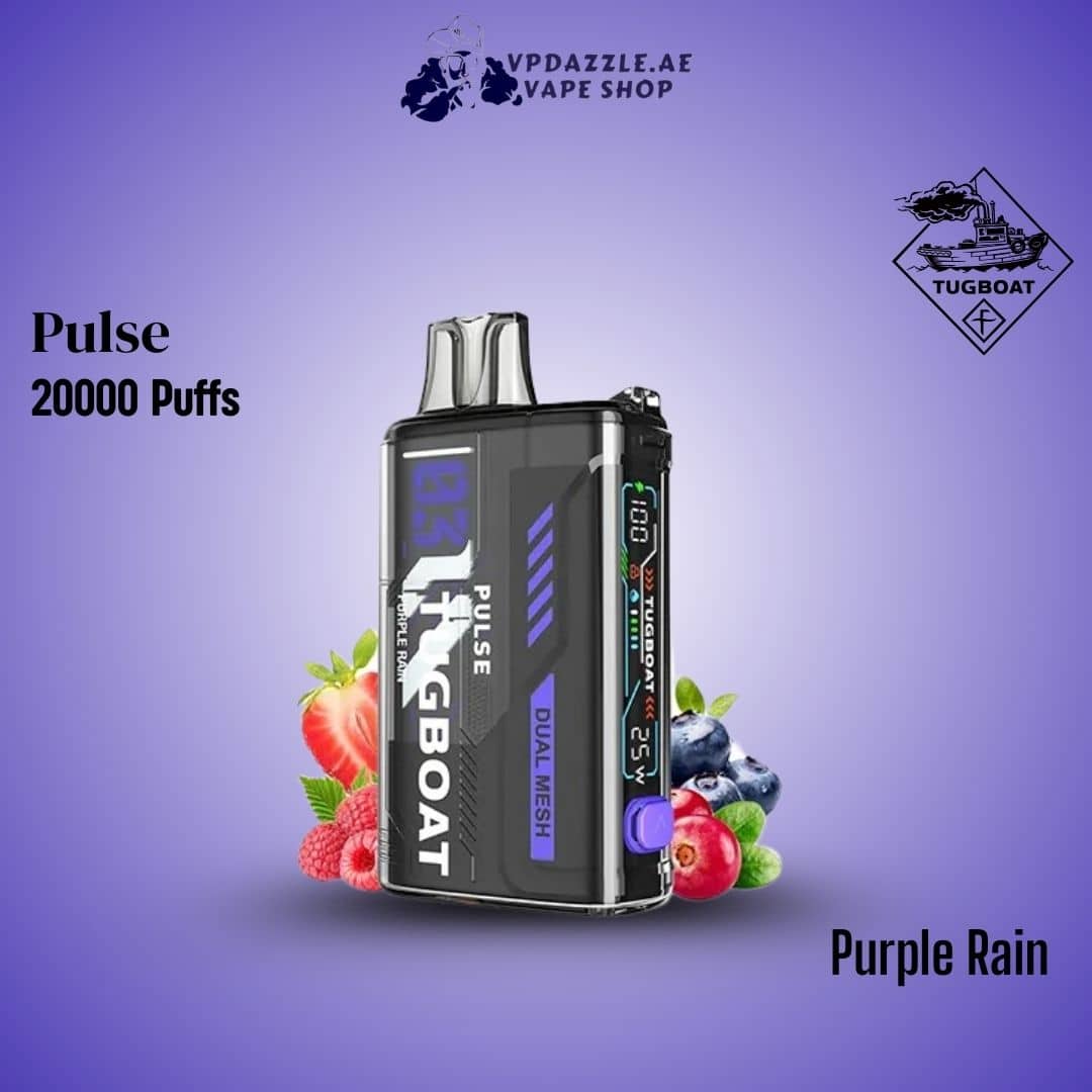 Tugboat Pulse Purple Rain 20000 Puffs