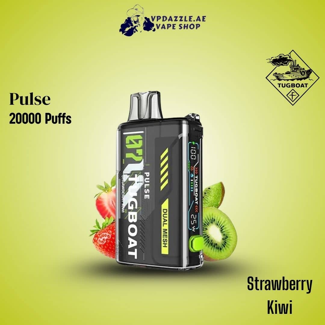 Tugboat Pulse Strawberry Kiwi 20000 Puffs