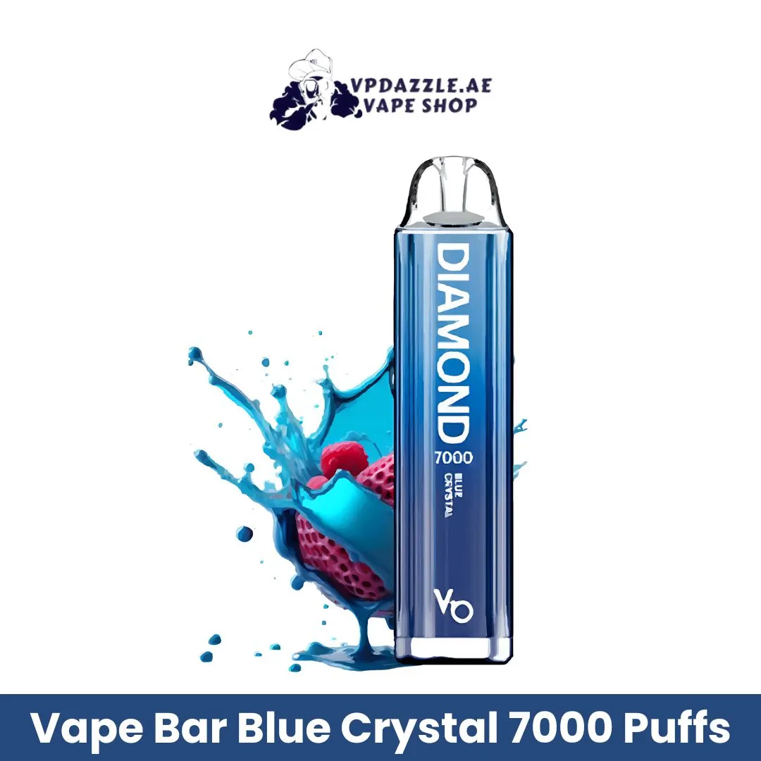 Vapes Bars Diamond 7000 Puffs Blue Crystal Flavor