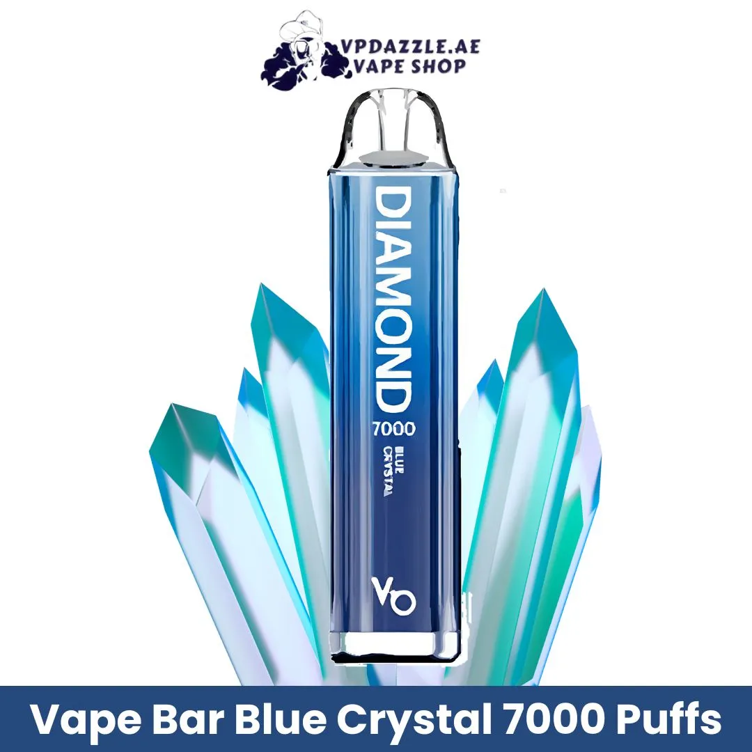 Vapes Bars Diamond 7000 Puffs Blue Crystal