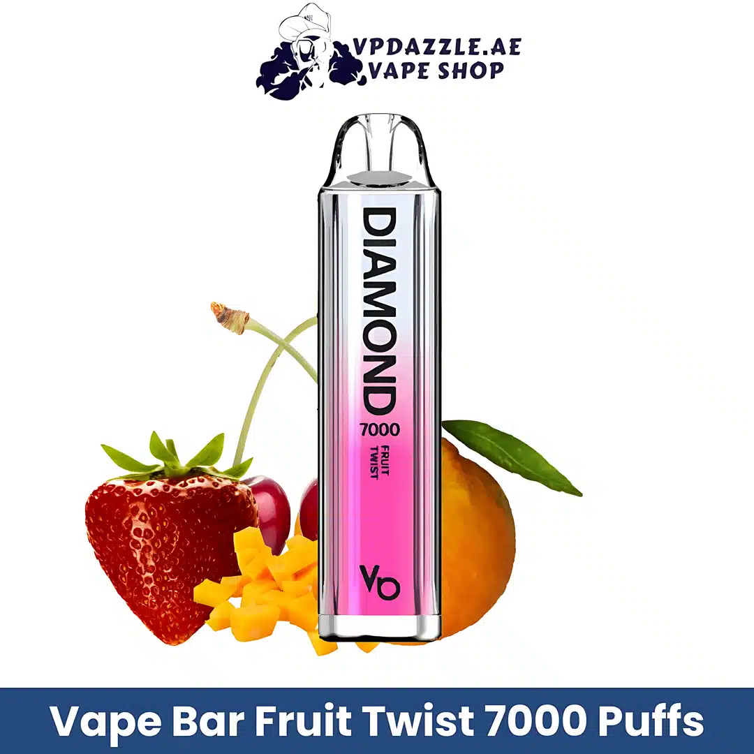 Vapes Bars Diamond 7000 Puffs Fruit Twist Flavor