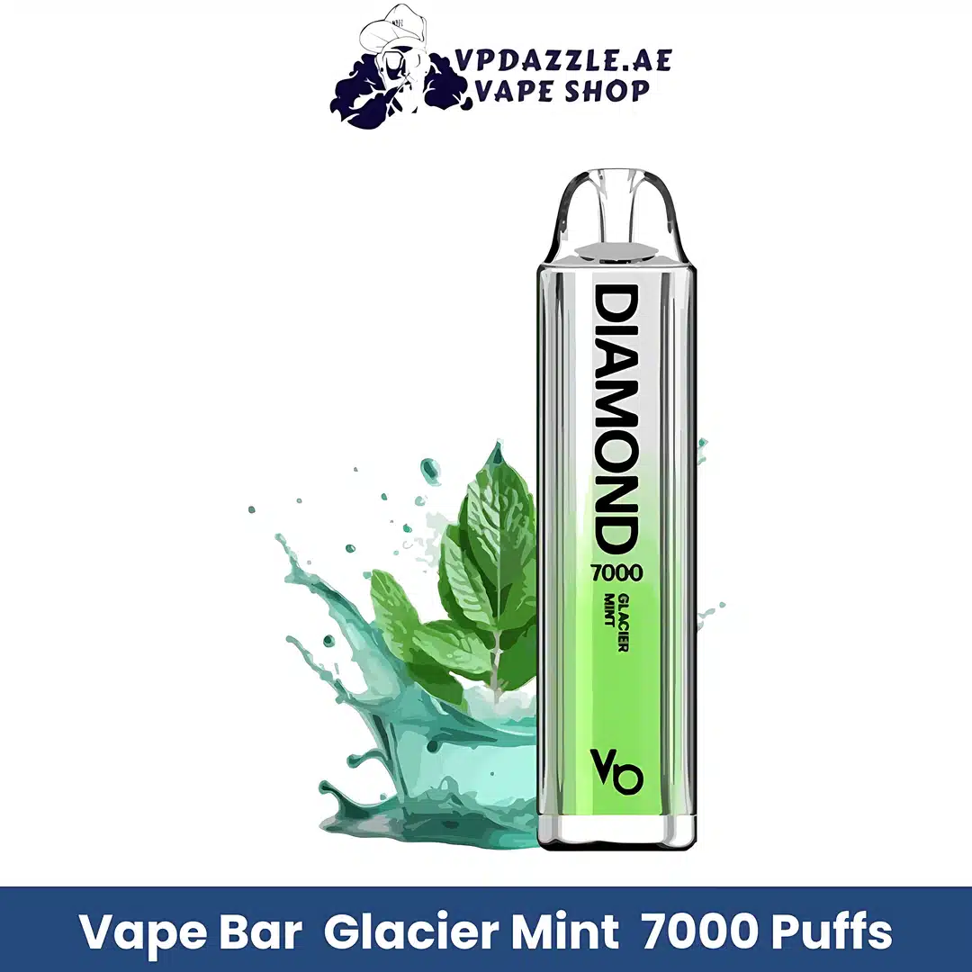 Vapes Bars Diamond 7000 Puffs Glacier Mint