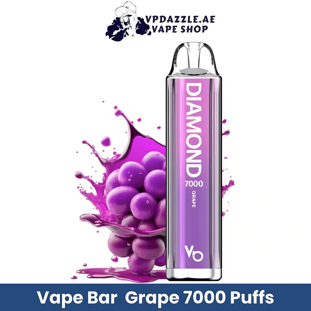 Vapes Bars Diamond 7000 Puffs Grape
