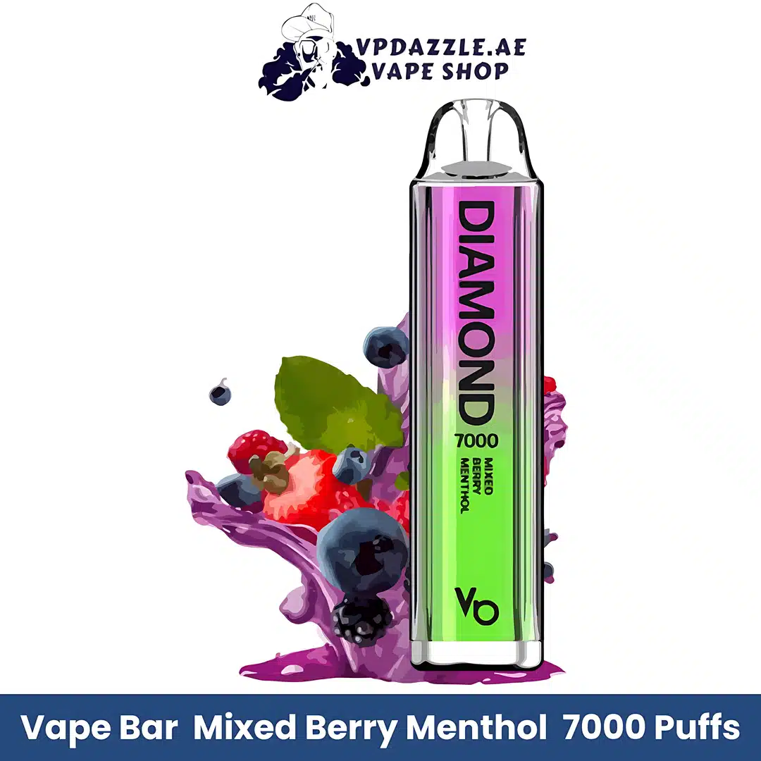Vapes Bars Diamond 7000 Puffs Mixed Berry Menthol