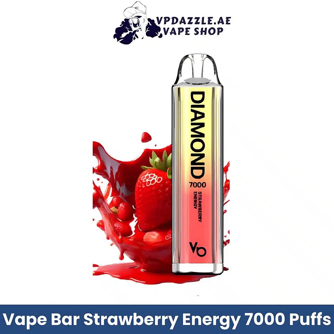 Vapes Bars Diamond 7000 Puffs Strawberry Energy