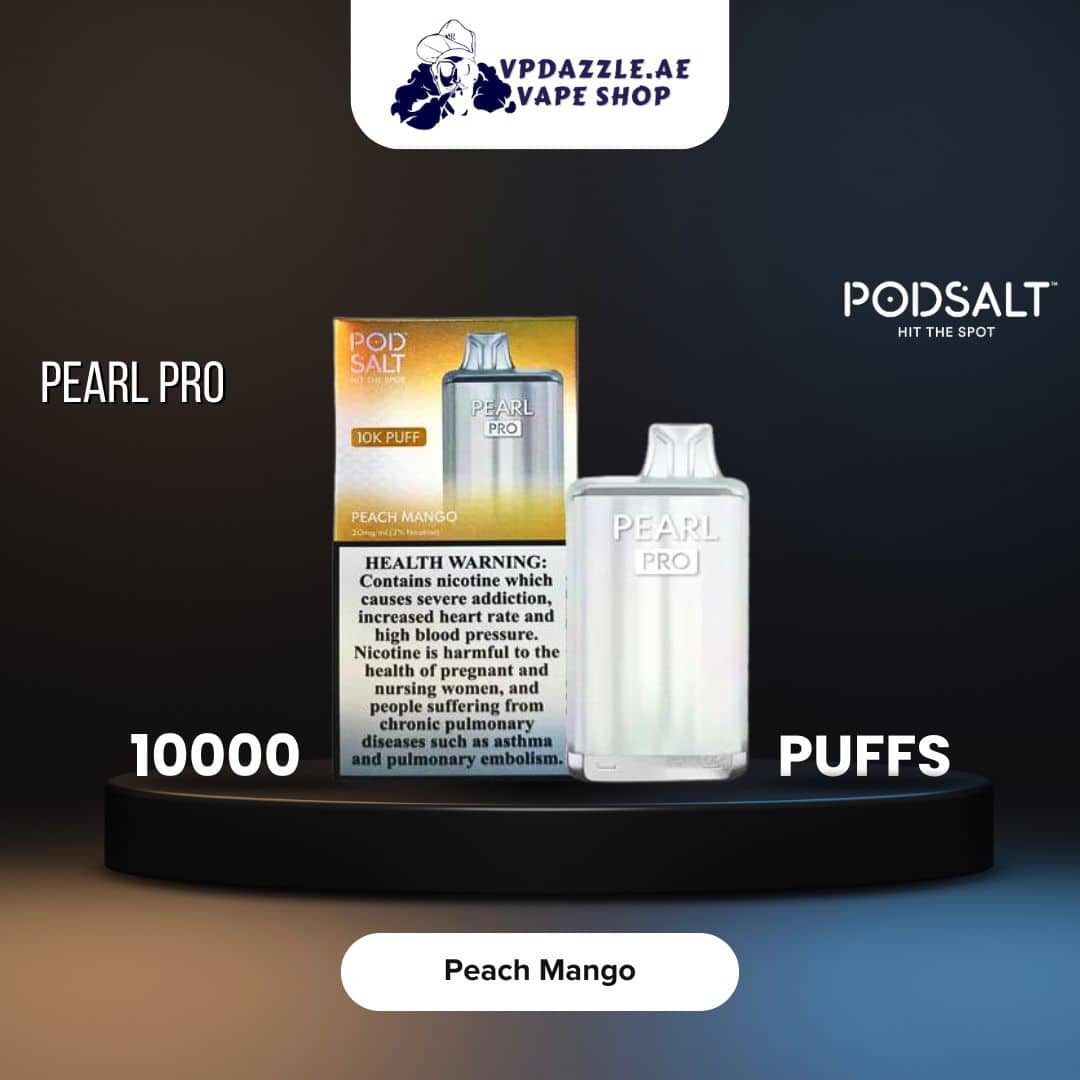 pod salt pearl pro Peach Mango flavours 10000
