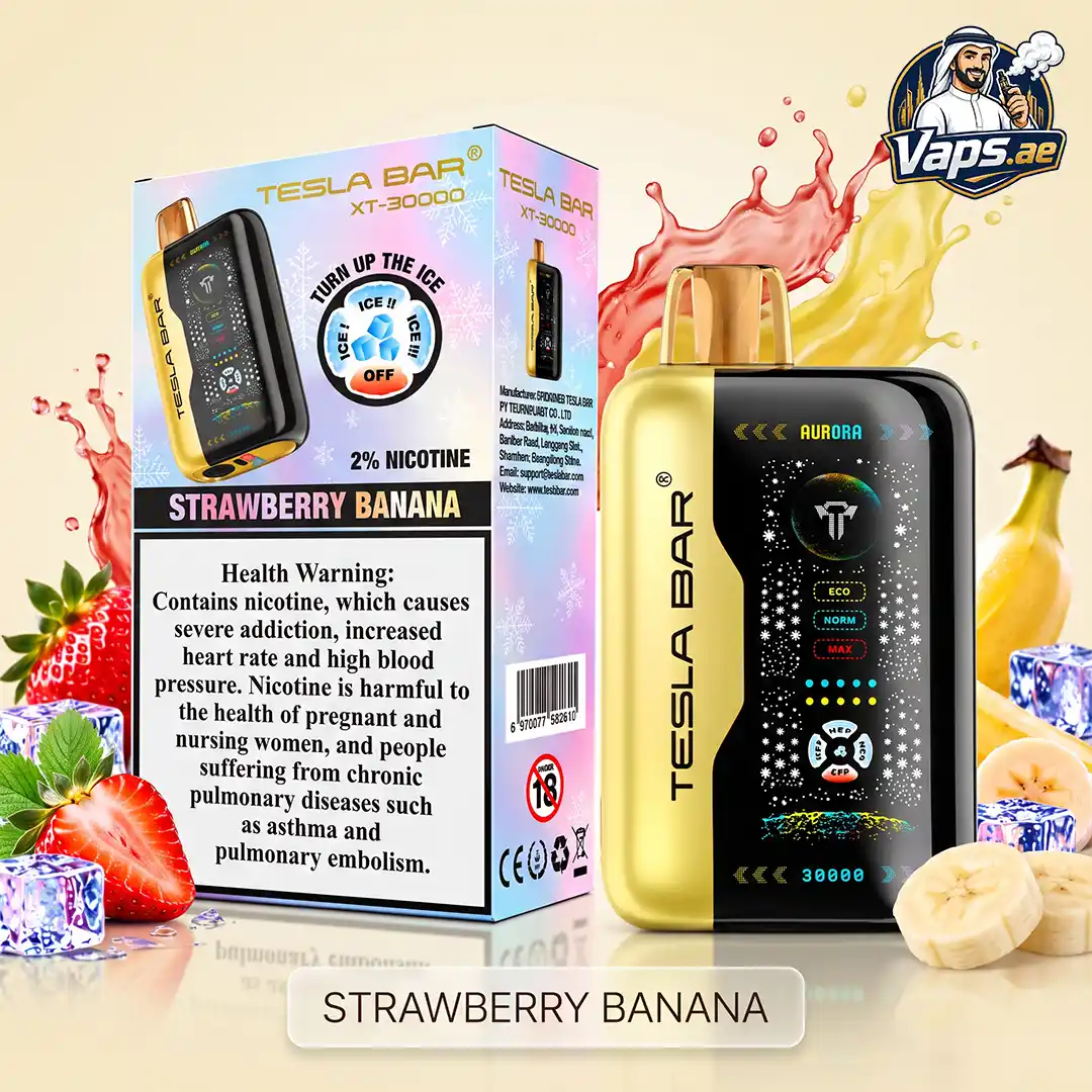 Tesla Bar XT 30000 Puffs disposable vape UAE