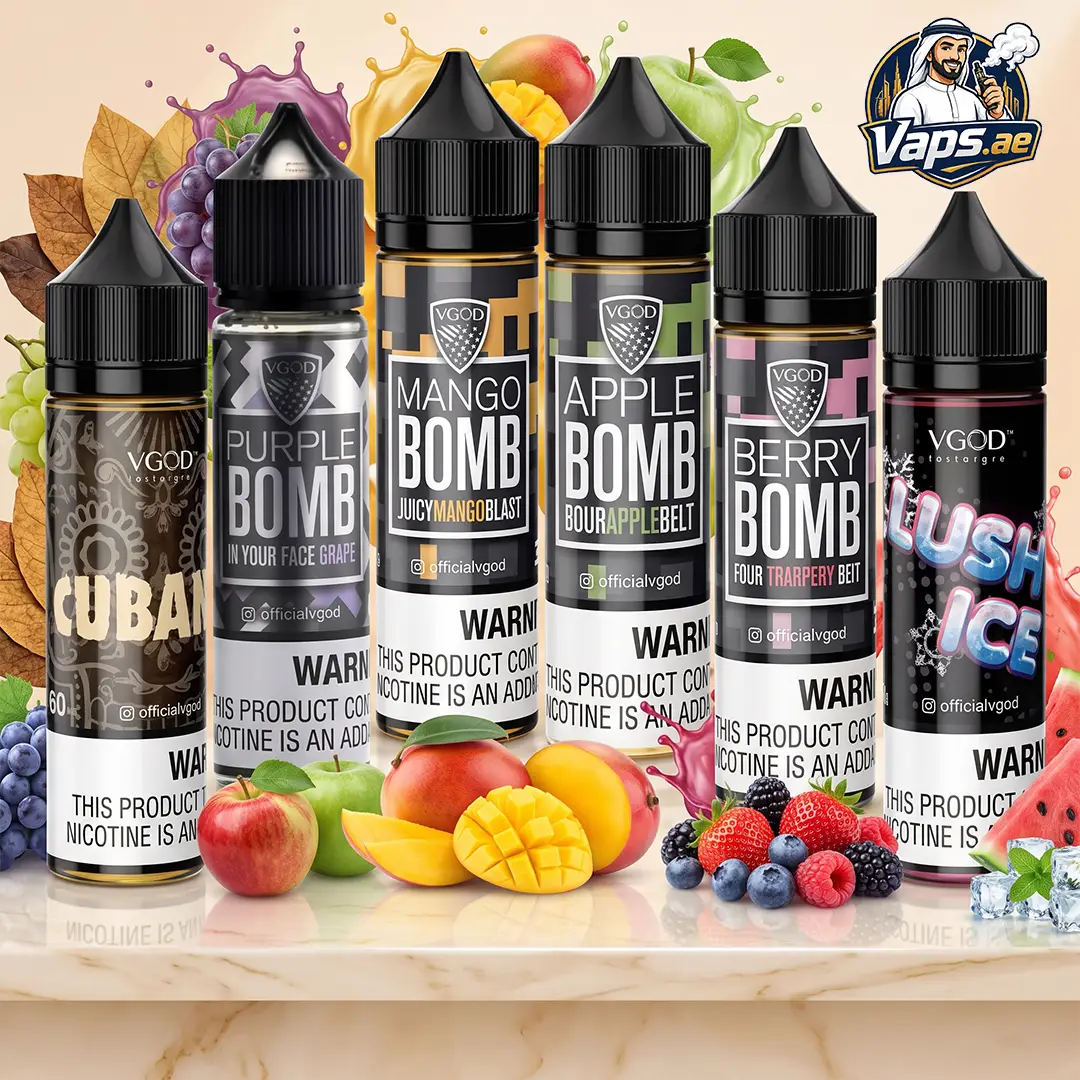 Vgod E Liquid 60ml 3mg Nicotine All Flavors Buy in UAE - Image 15