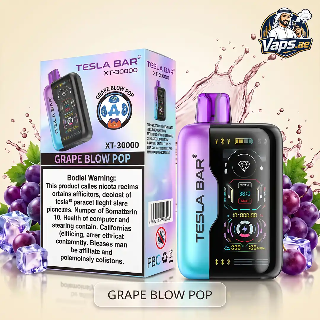 Tesla Bar XT 30000 Puffs disposable vape UAE
