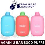 Again u bar 8000 puffs in uae