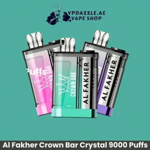 Al-Fakher-Crown-Bar-Crystal-9000-Puffs-Disposable-1.