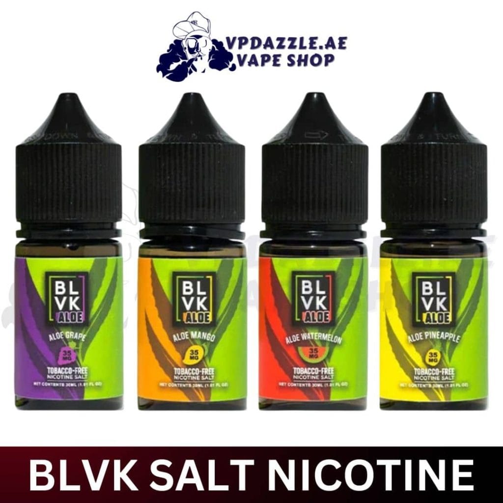 BLVK Salt Nicotine E-Liquid 35mg & 50mg Buy in UAE -...