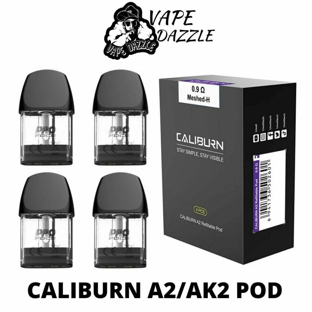 Uwell Caliburn A2 AND A2S Pod (4 pcs) In Dubai