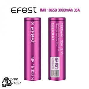 Efest 18650 3000mah 35a Battery 1pc