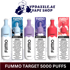 Fummo Target 3000 Puffs Disposable Vape Buy in UAE Dubai Shop