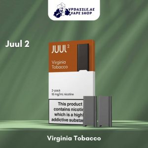 JUUL 2 Virginia Tobacco Pods 18 MG Dubai UAE