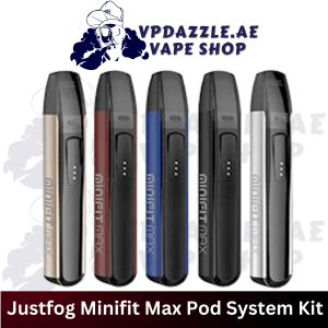 Justfog Minifit Max Pod System Kit Buy in UAE Dubai Online Shop 2023