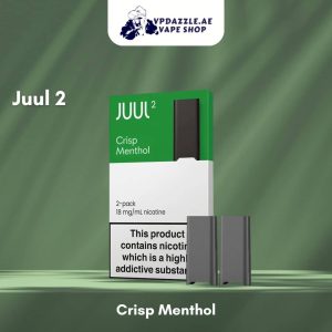 Juul 2 Crisp Menthol Pods 18 MG