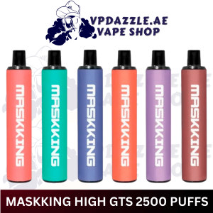 MASKKING HIGH GTS  2500 PUFFS DUBAI
