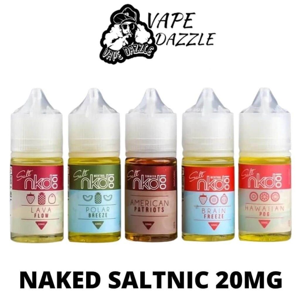 Naked Salt Nicotine 20Mg | Saltnic E-juice