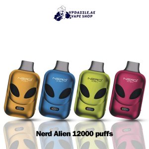 Nerd Alien 12000 puffs 20mg Disposable Vape In Dubai