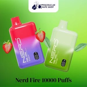 Nerd Fire 10000 Puffs 20mg Disposable Vape In UAE