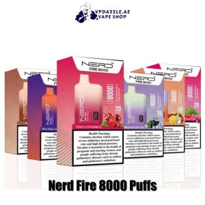 Nerd Fire 8000 Puffs Disposable Vape 2% Nicotine