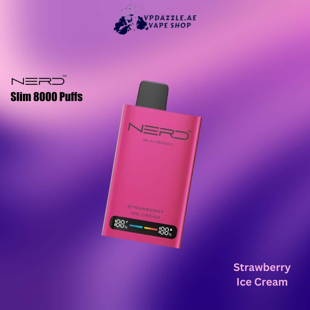 Nerd-slim-Strawberry-Ice-Cream-8000-Puffs