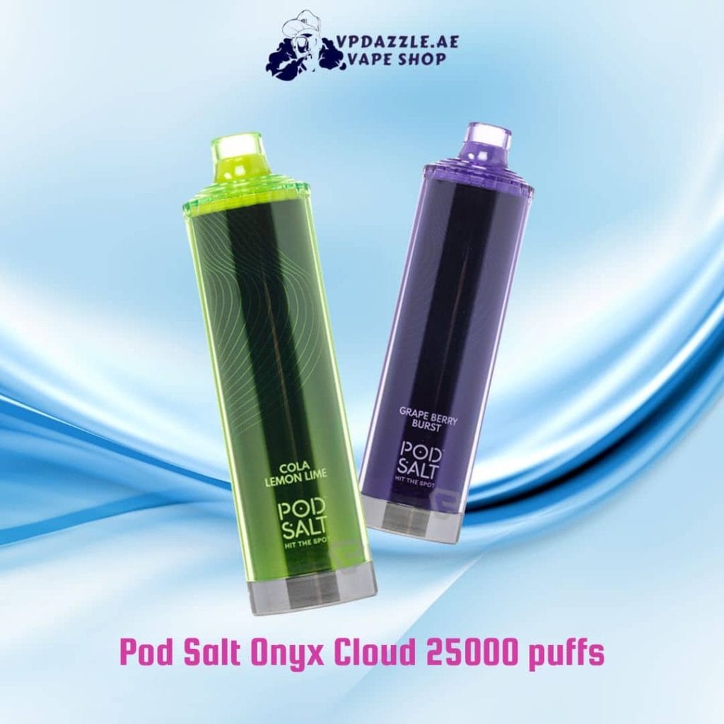 POD SALT Onyx Cloud 25000 Puffs 5MG Nicotine In Dubai