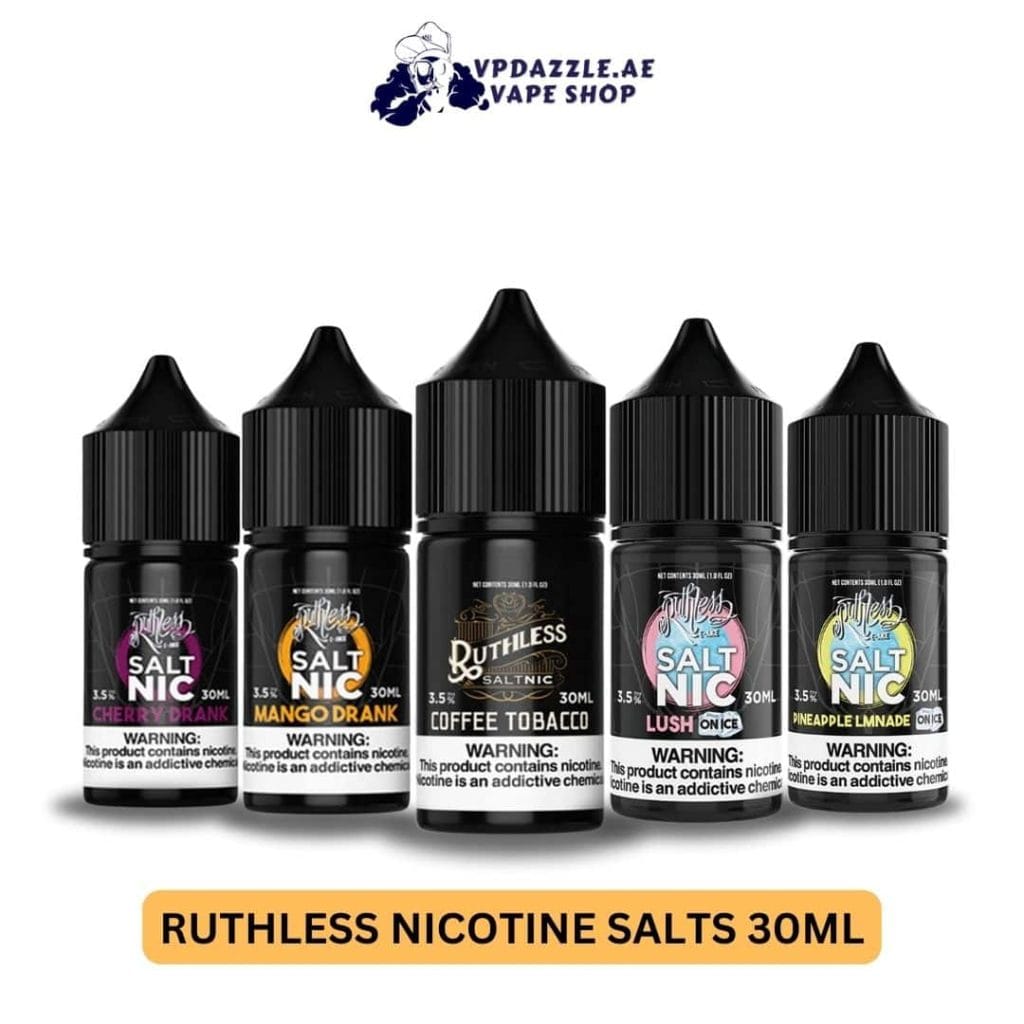 Ruthless Nicotine Salts 30ml In Dubai