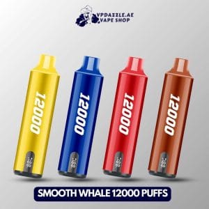 SMOOTH Whale 12000 Puffs Rechargeable 5% Disposable Vape