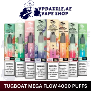 TUGBOAT MEGA FLOW 4000 PUFSS DISPOSABLE VAPE