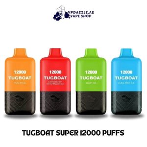 TUGBOAT SUPER 12000 PUFFS DISPOSABLE VAPE BUY IN UAE